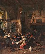DUSART, Cornelis Tavern Scene sdf